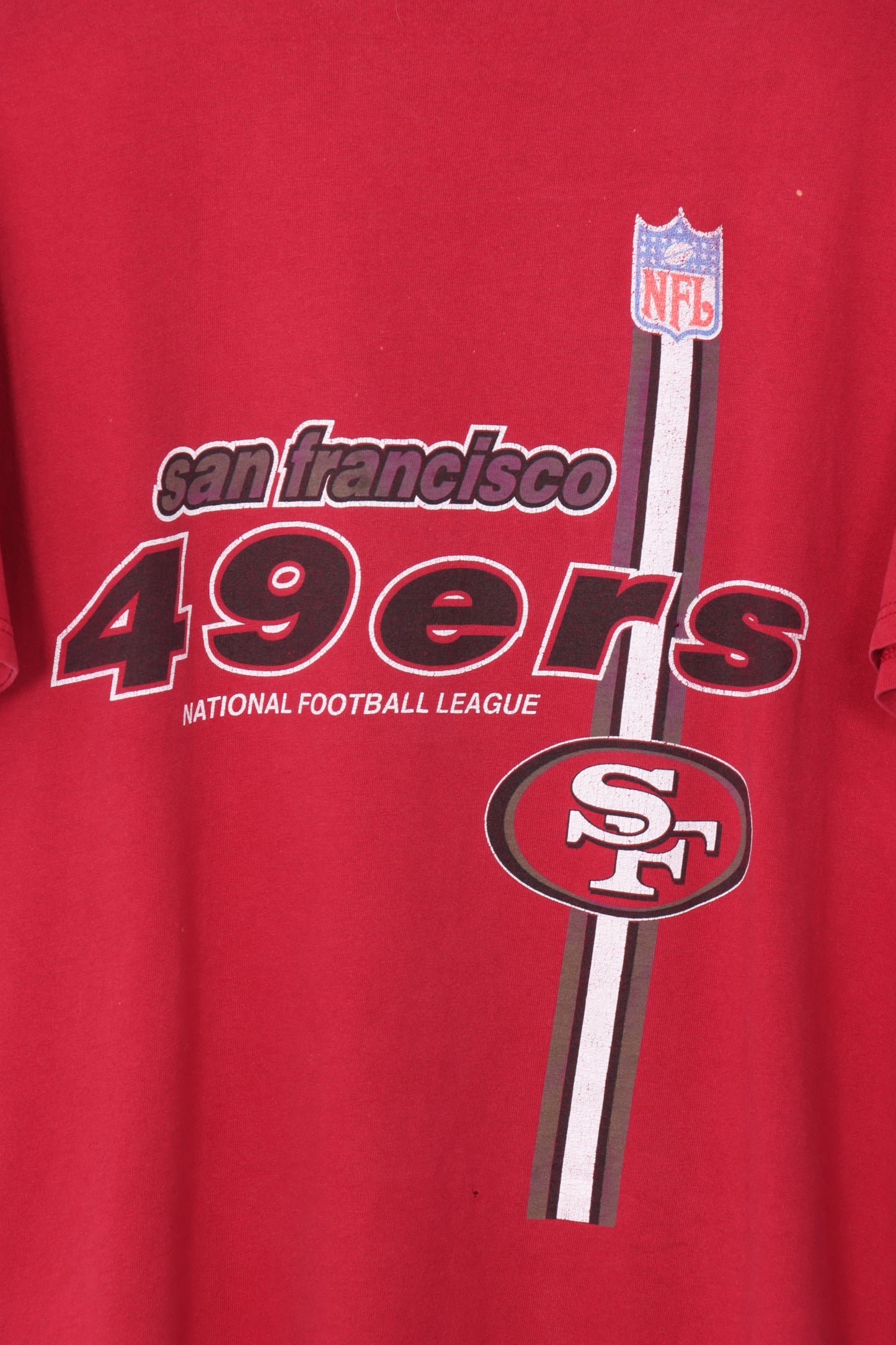 San Francisco 49ers NFL Football Pro Sport Tee (L-XL)