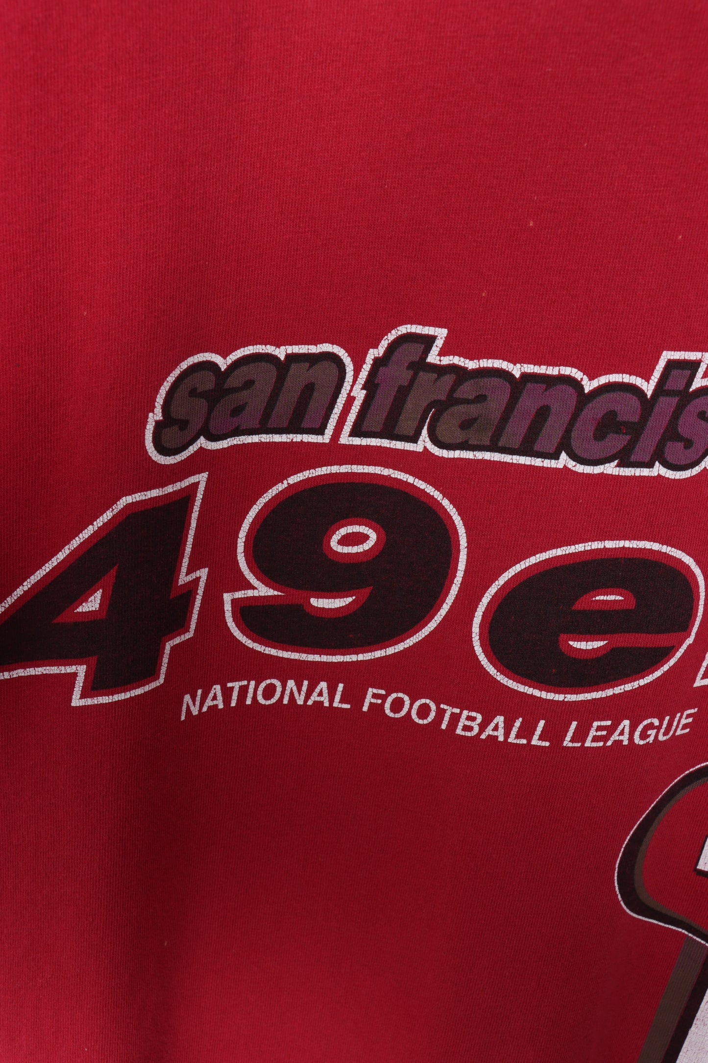 San Francisco 49ers NFL Football Pro Sport Tee (L-XL)