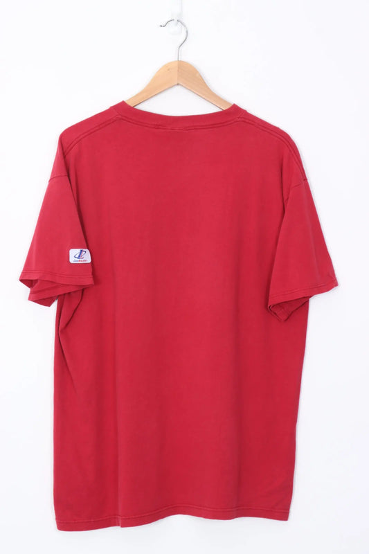 San Francisco 49ers NFL Football Pro Sport Tee (L-XL) Vintage Sole Melbourne