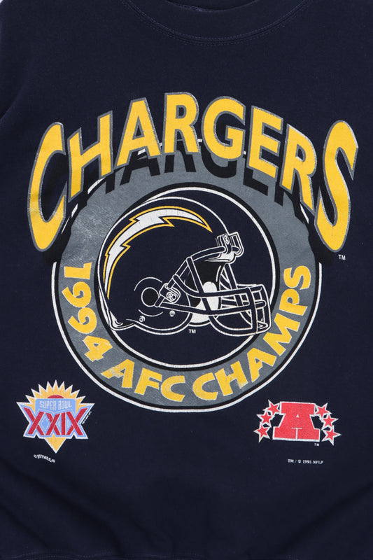 NFL San Diego Chargers 1994 AFC Champs NUTMEG Sweatshirt (XL-XXL)