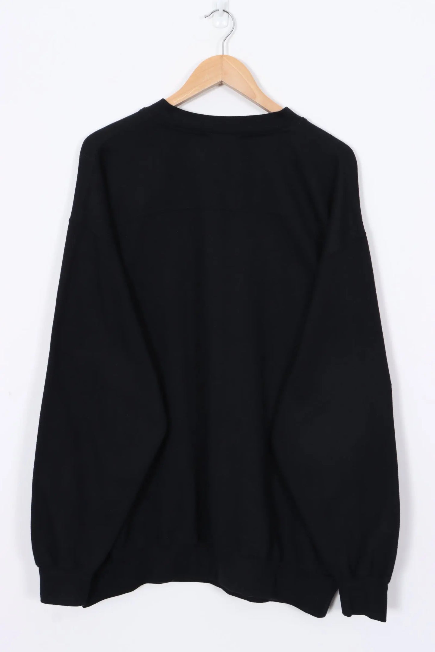 NBA LA Lakers Embroidered Spell Out Logo V-Neck Sweatshirt (XXL) Vintage Sole Melbourne