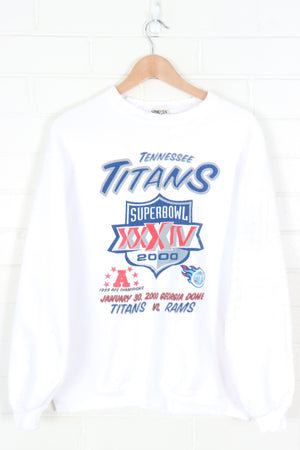 Vintage NFL Tennessee Titans Superbowl Football Sweatshirt (L-XL)