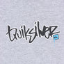 QUIKSILVER Surf Skate Blue & Grey Graphic Tee (M)