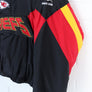 STARTER Chiefs Embroidered 1/4 Zip Panel Jacket Korean Made (XXL)