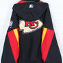 STARTER Chiefs Embroidered 1/4 Zip Panel Jacket Korean Made (XXL)