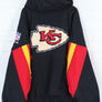 STARTER Chiefs Embroidered 1/4 Zip Panel Jacket Korean Made (XXL)