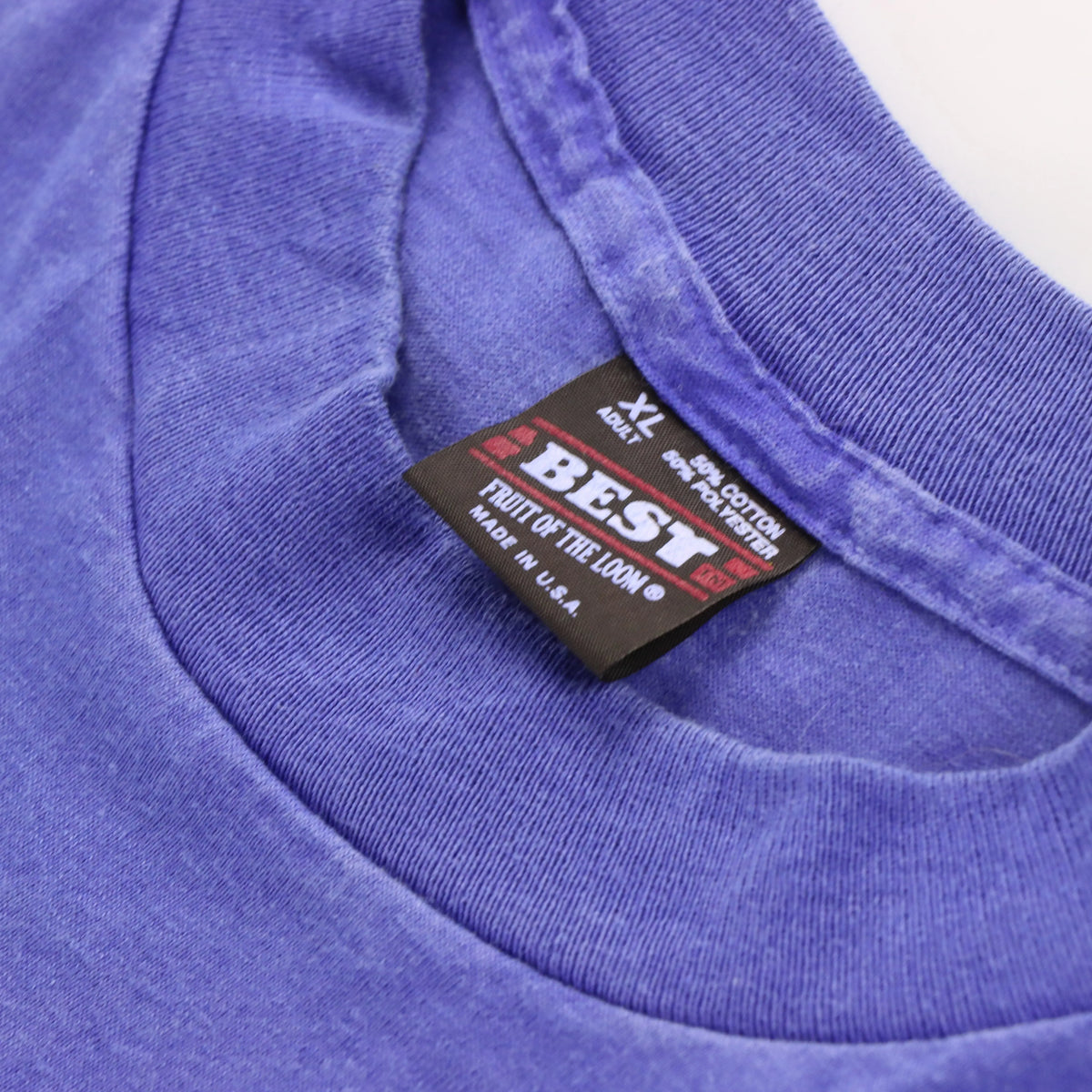 Vintage 1995 Rugby Club Merch Batman Comedy Purple Tee (L-XL)