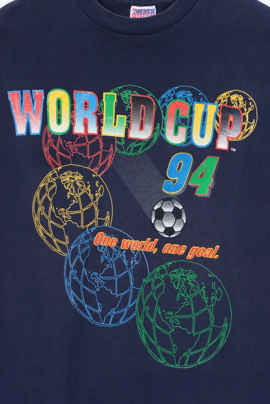 World Cup 1994 Soccer Football Single Stitch T-Shirt USA Made (XL) Vintage Sole Melbourne