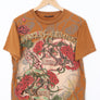 CHRISTIAN AUDIGIER Skull and Roses Y2K Design T-Shirt (M)