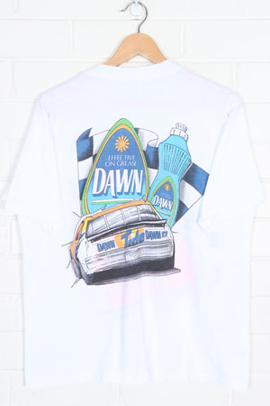 Darrell Waltrip #17 Dawn & Tide Front Back Single Stitch T-Shirt USA Made (L)