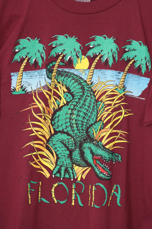 1988 Vintage Florida Alligator Single Stitch Destination Tee (M-L) Vintage Sole Melbourne