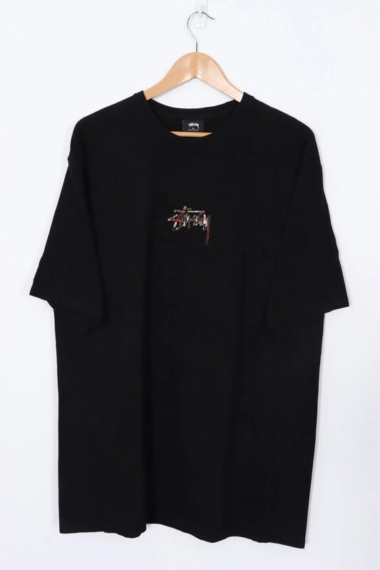 STUSSY Tribal Lion Front Back T-Shit (XL) Vintage Sole Melbourne