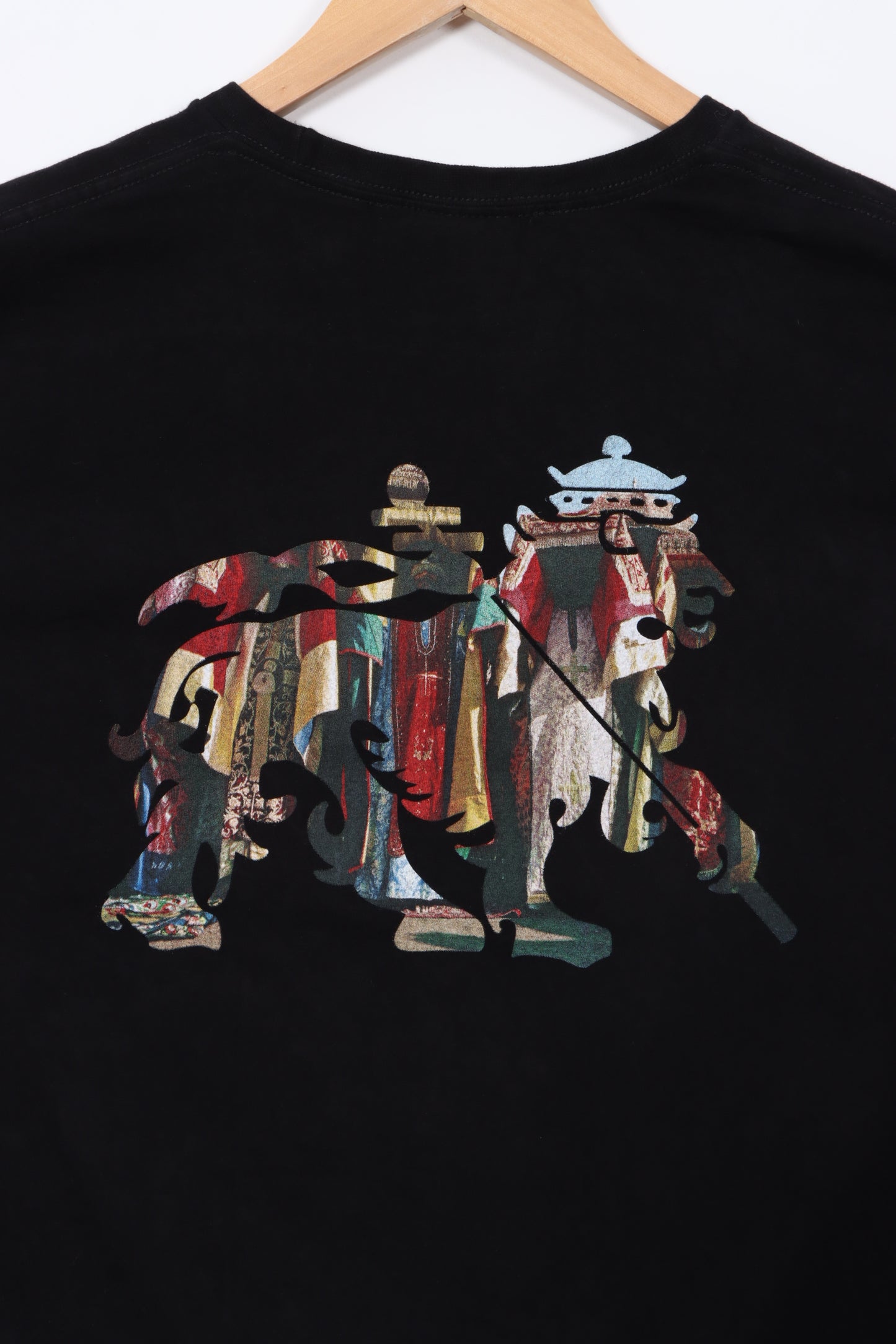 STUSSY Tribal Lion Front Back T-Shit (XL)