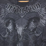 AFFLICTION Skull Feathers All Over Print (L-XL)