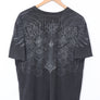AFFLICTION Skull Feathers All Over Print (L-XL)