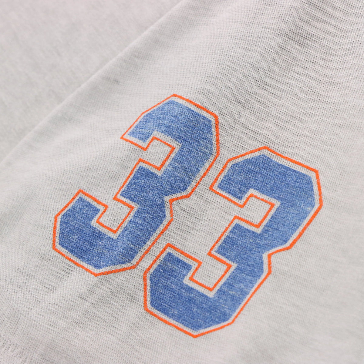 Vintage ADIDAS Patrick Ewing Single Stitch USA Made Light Grey T-Shirt (L TALL) Vintage Sole Melbourne