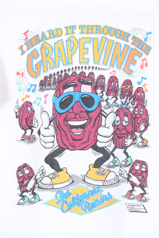 The California Raisin 'Heard it Through The Grape Vine' Tee (S-M)