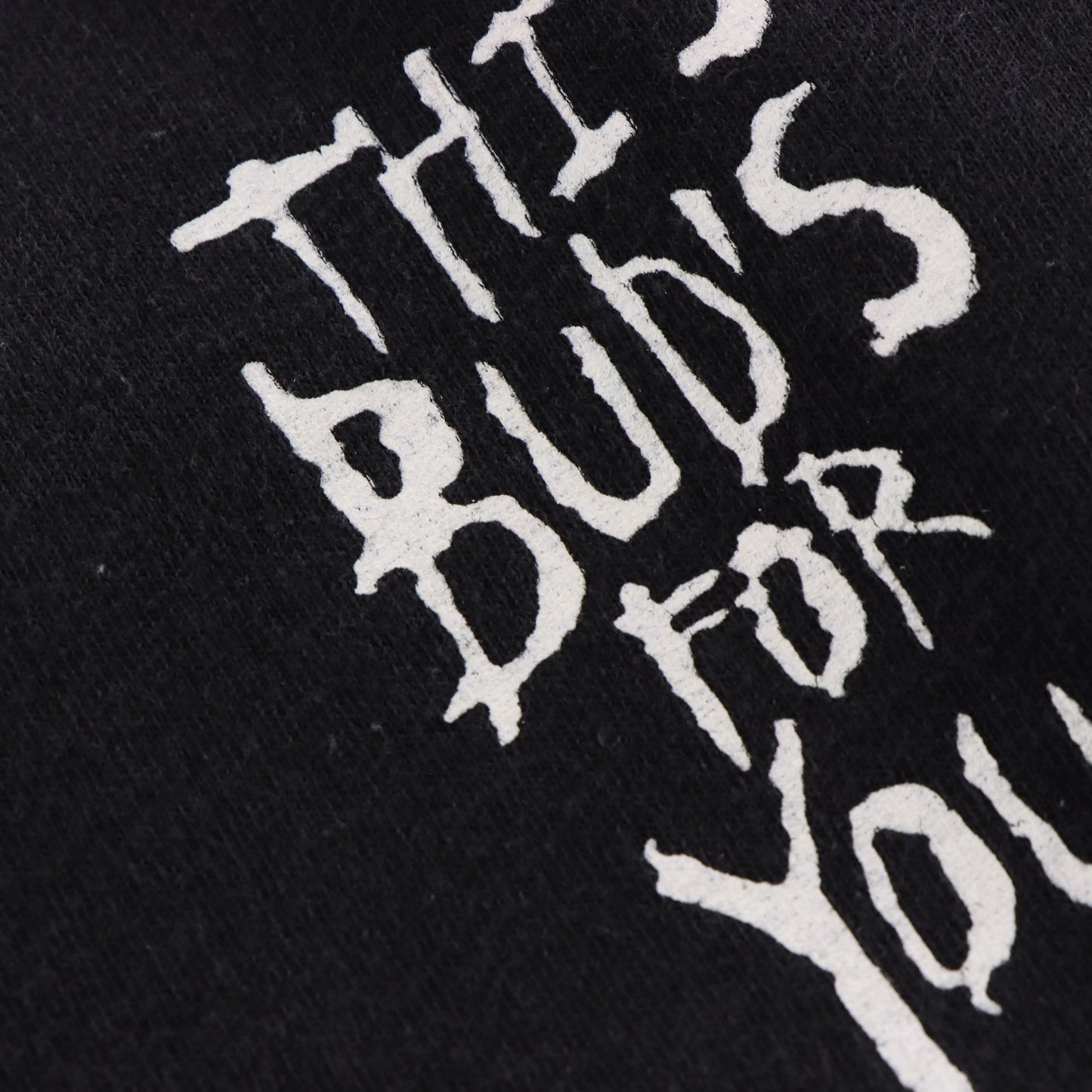 Vintage 1995 Budweiser "This Bud's For You" WILD OATS Single Stitch Black T-Shirt USA Made (L) Vintage Sole Melbourne