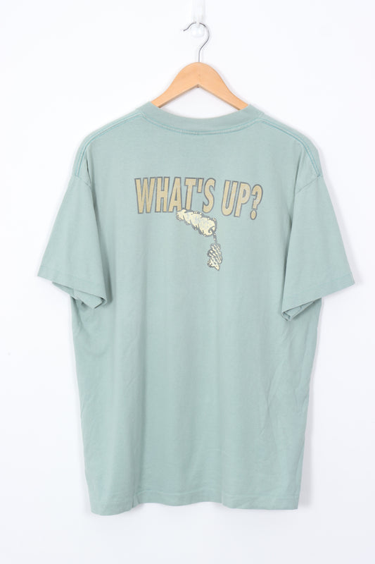 LOONEY TUNES Bugs 'What's Up? Portrait Cartoon Tee (XL)