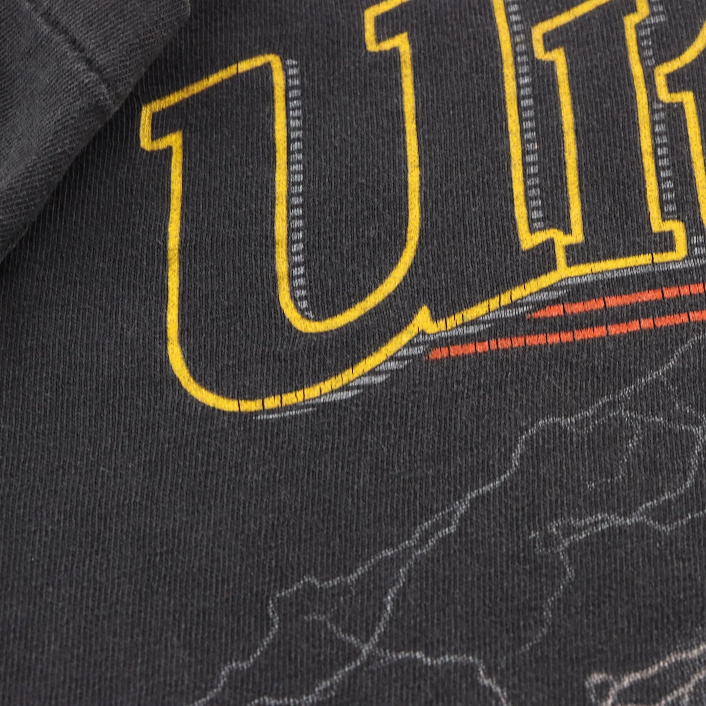 Vintage 1993 "Ultimate Ride" Tampa Bay American Biker Black Single Stitch Tee USA Made (XXL) Vintage Sole Melbourne