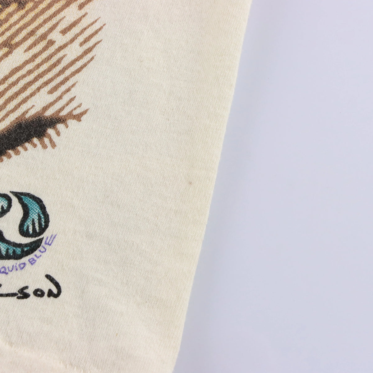 Vintage 1994 Liquid Blue x Nicholson Jesus All Over Print Single Stitch ONEITA Tee USA Made (L) Vintage Sole Melbourne