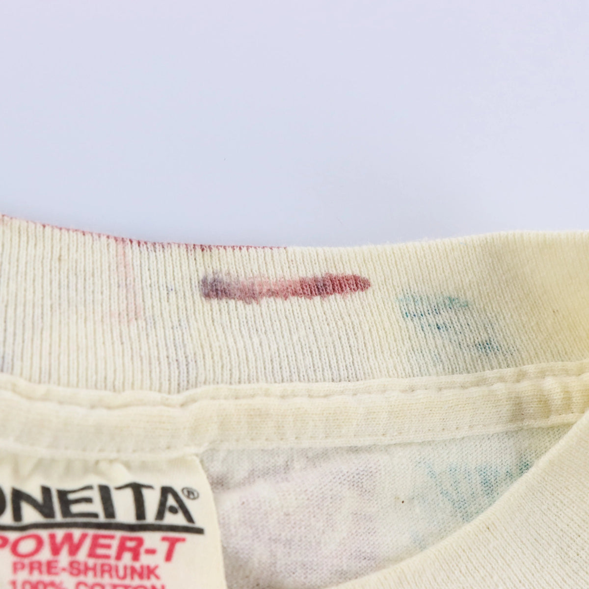Vintage 1994 Liquid Blue x Nicholson Jesus All Over Print Single Stitch ONEITA Tee USA Made (L) Vintage Sole Melbourne