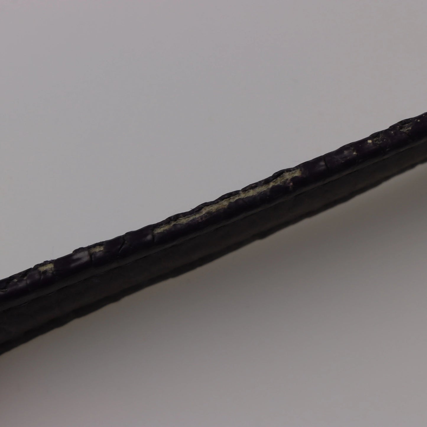 COACH Vintage Pebbled Leather 'Brooke' 14142 Hobo Purple & Gold Bag