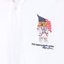 POLO by RALPH LAUREN USA Flag Bear White Short Sleeve Shirt (XL)