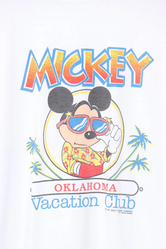 DISNEY Mickey Mouse Oklahoma Vacation Club Tee (XL) Vintage Sole Melbourne
