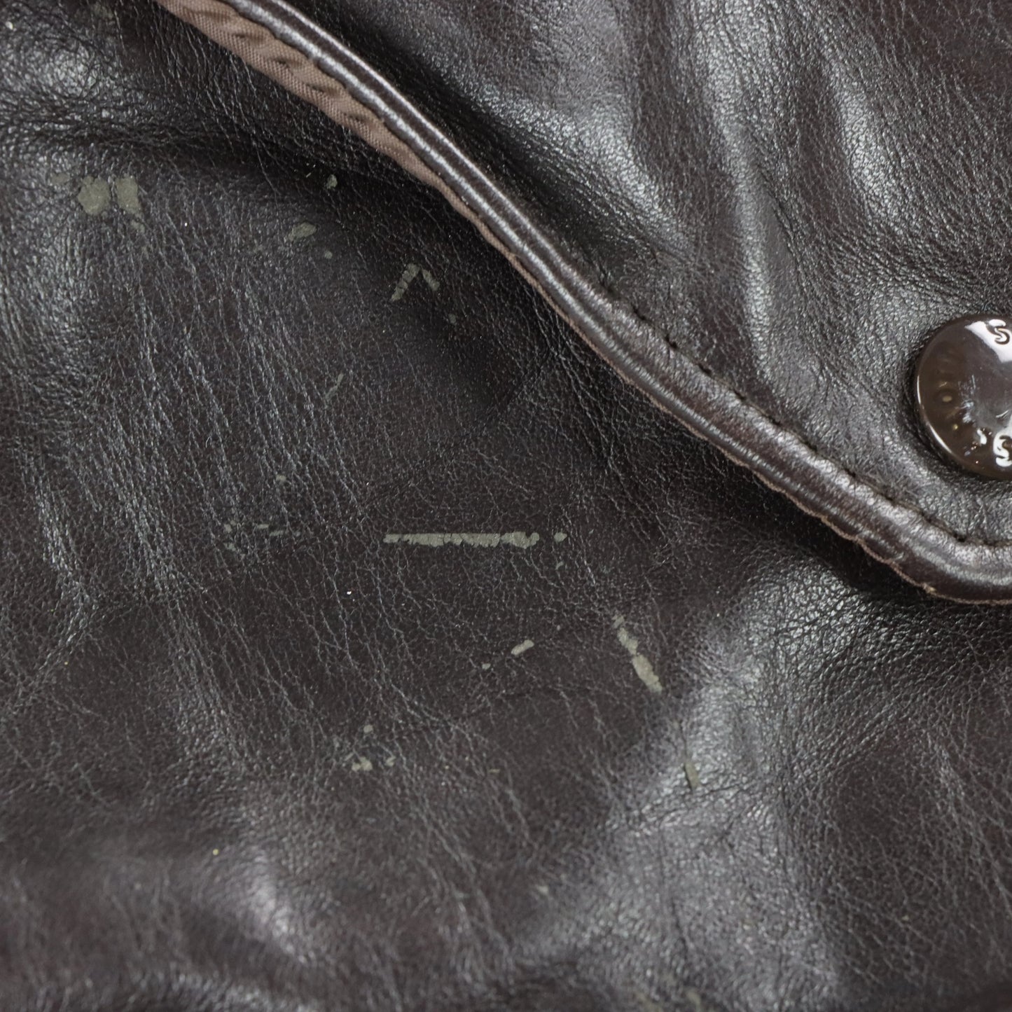 Vintage Schott MA-1 Military USA Made Leather Bomber Jacket (L) Vintage Sole Melbourne