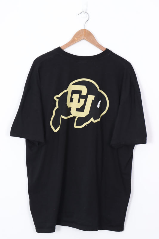 NIKE Centre Swoosh Run Ralphie University Colorado Tee (XXL)