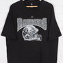 NFL Las Vegas Raiders Spell Out Helmet Logo T-Shirt (XXL)