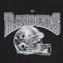 NFL Las Vegas Raiders Spell Out Helmet Logo T-Shirt (XXL)