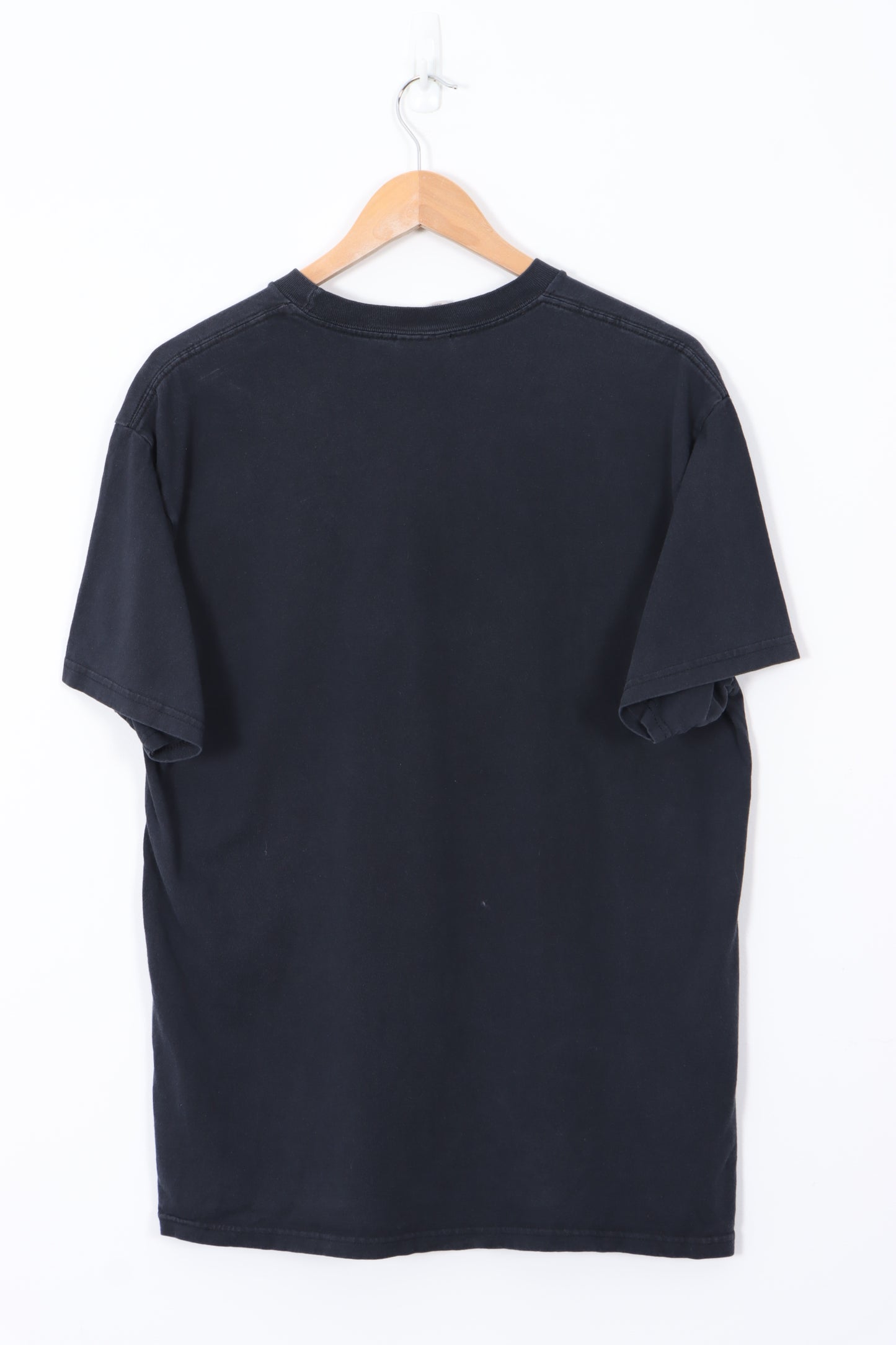 NIKE Spell Out Centre Swoosh Graphic T-Shirt (L)