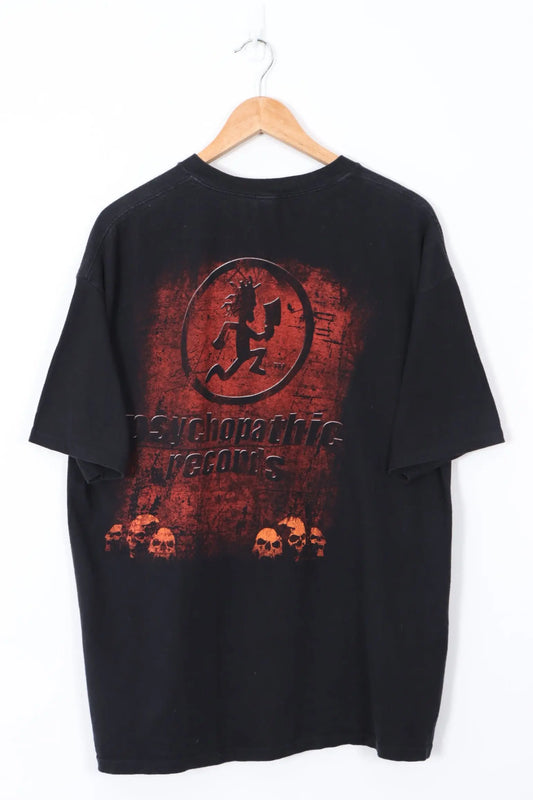 Dark Lotus Psychopathic Records Double Sided Graphic T-Shirt (XL) Vintage Sole Melbourne