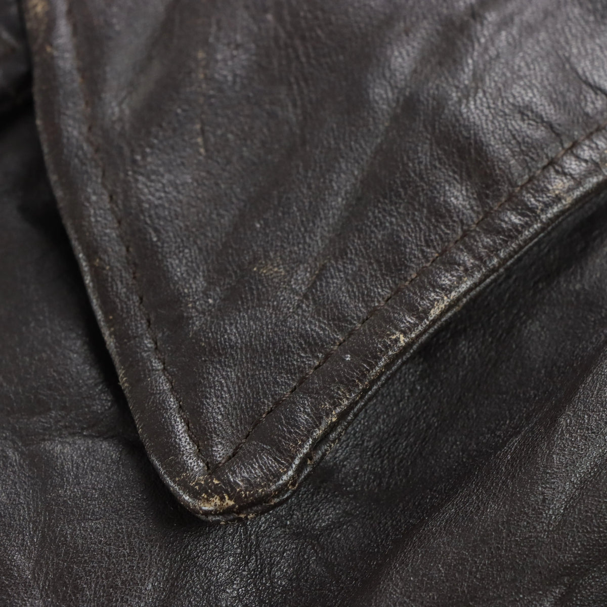 Vintage PACK-IN A-2 Sherpa Lined Genuine Leather Flight Jacket (S) Vintage Sole Melbourne
