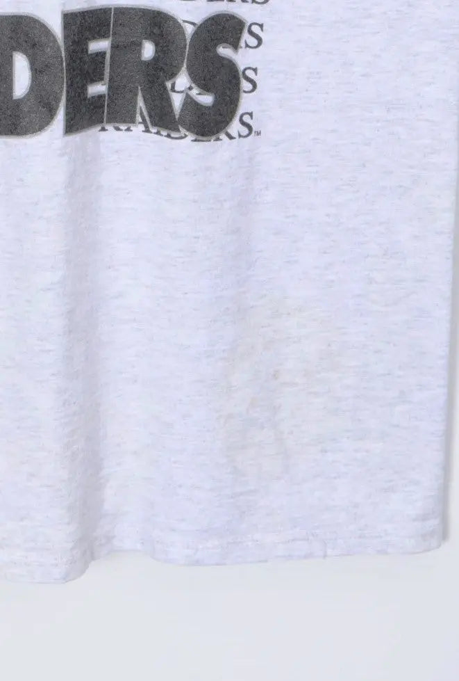 NFL Las Angeles Raiders 90s Members Club T-Shirt USA Made (L) Vintage Sole Melbourne