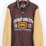 ECKO UNTLD Brown Plush Embroidered Jacket (XL)