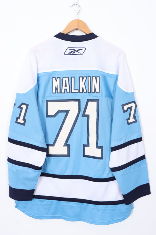 NHL Pittsburgh Penguins 2008 'Winter Classic' #71 Malkin REEBOK Hockey Jersey (XL)