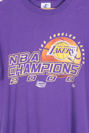 Los Angeles LAKERS NBA Basketball Purple Tee (L)