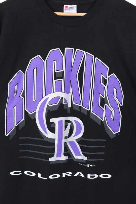 1994 VINTAGE Rockies Colorado MLB Baseball Tee (XXL)