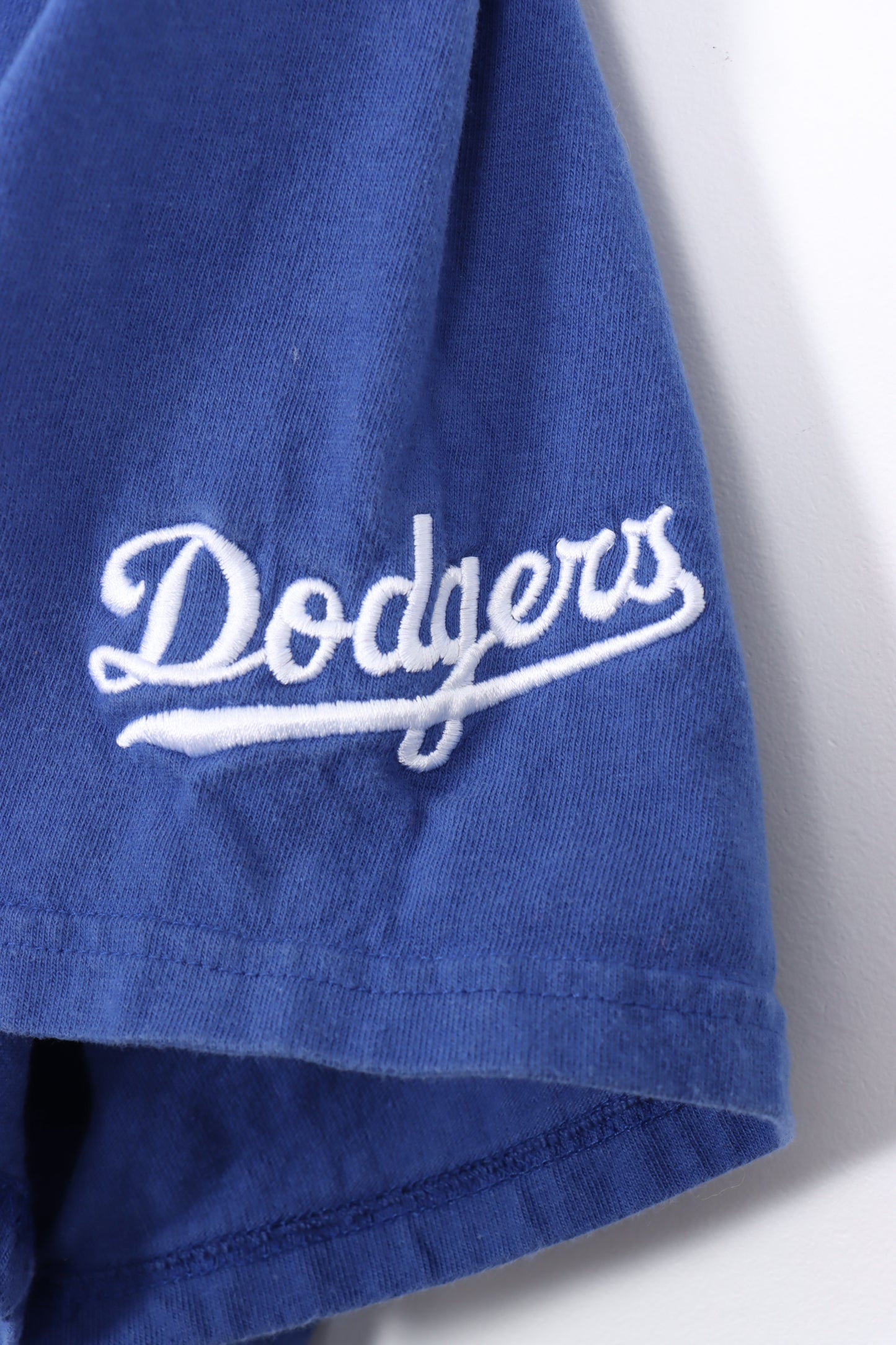 NIKE Centre Swoosh LA Dodgers Embroidered Baseball Tee (L)