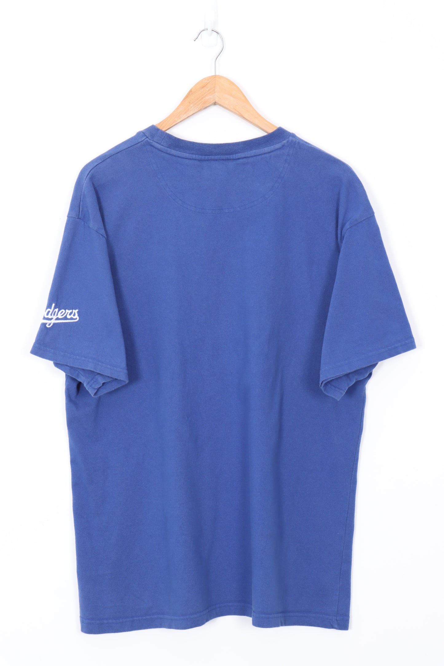 NIKE Centre Swoosh LA Dodgers Embroidered Baseball Tee (L)