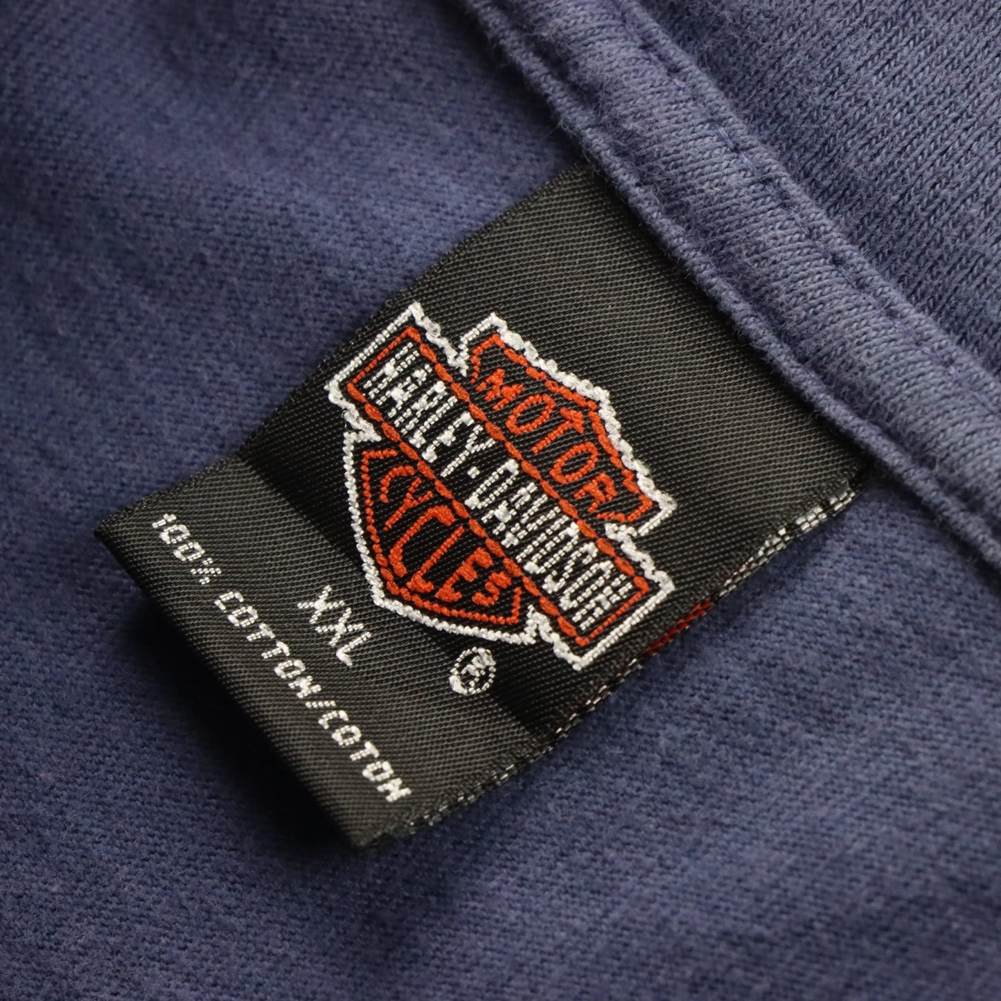Vintage HARLEY DAVIDSON USA Made Distressed Purple Motorcycle T-Shirt (XL) Vintage Sole Melbourne