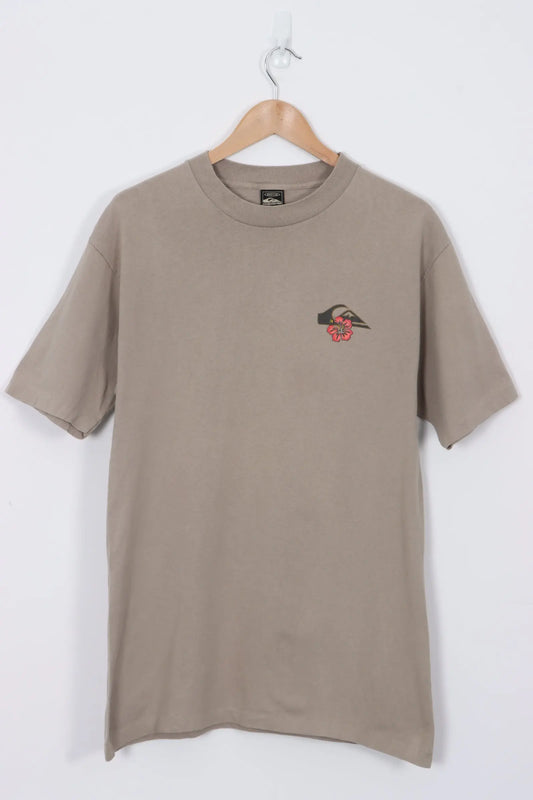 QUIKSILVER Surf Hawaii Boardriders Hibiscus Tee USA Made (M) Vintage Sole Melbourne