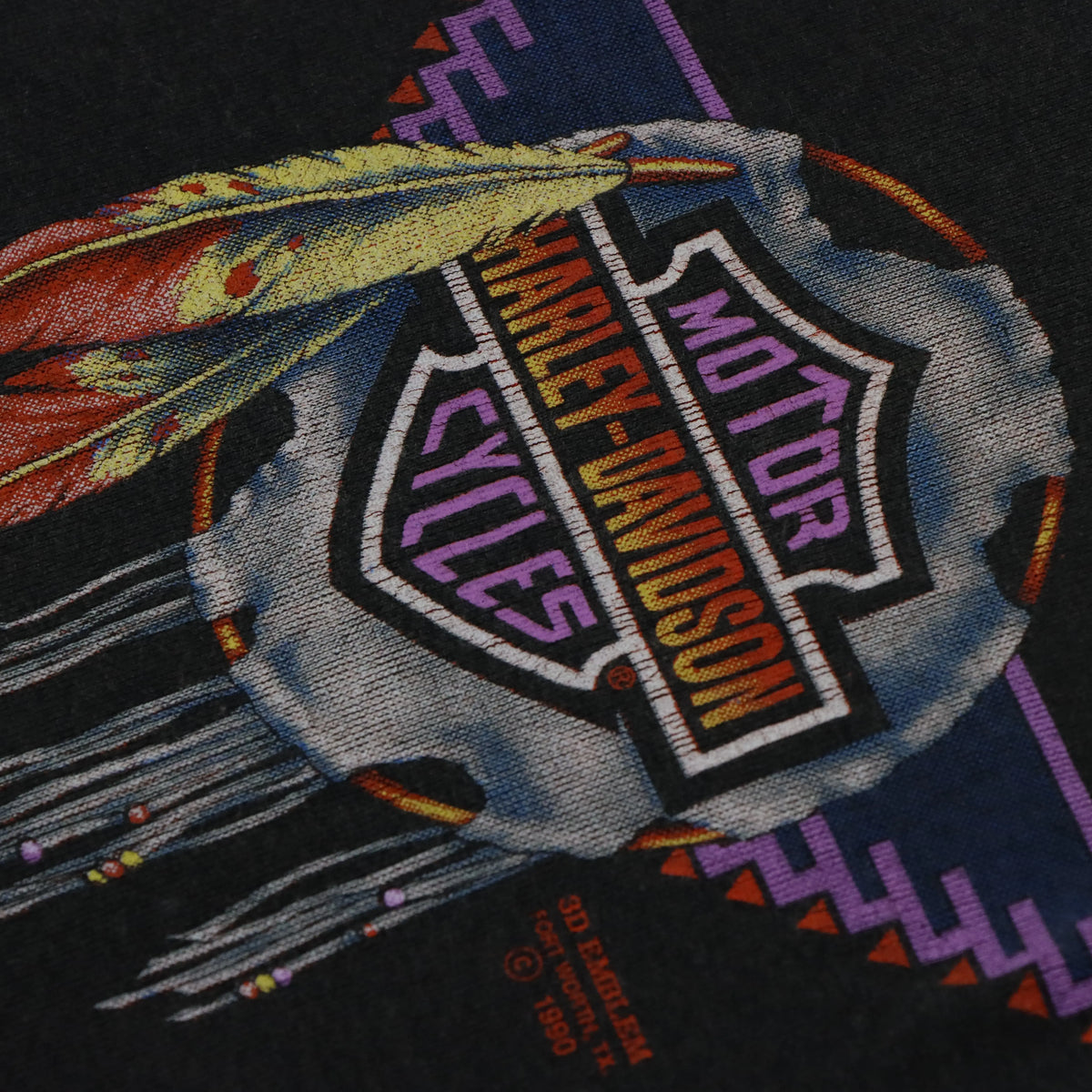 Vintage 1990 HARLEY DAVIDSON 3D EMBLEM Lace Trim Tank Top (Women's XS-S) Vintage Sole Melbourne
