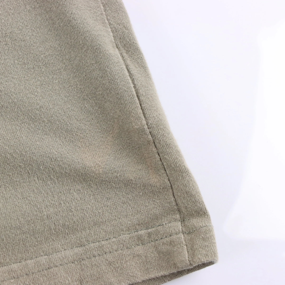 HARLEY DAVIDSON Khaki & Mustard Yellow Embroidered Logo Milwaukee Ringer Tee USA Made (L) Vintage Sole Melbourne
