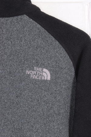 THE NORTH FACE Two Tone Grey Zip Up Fleece (XL)