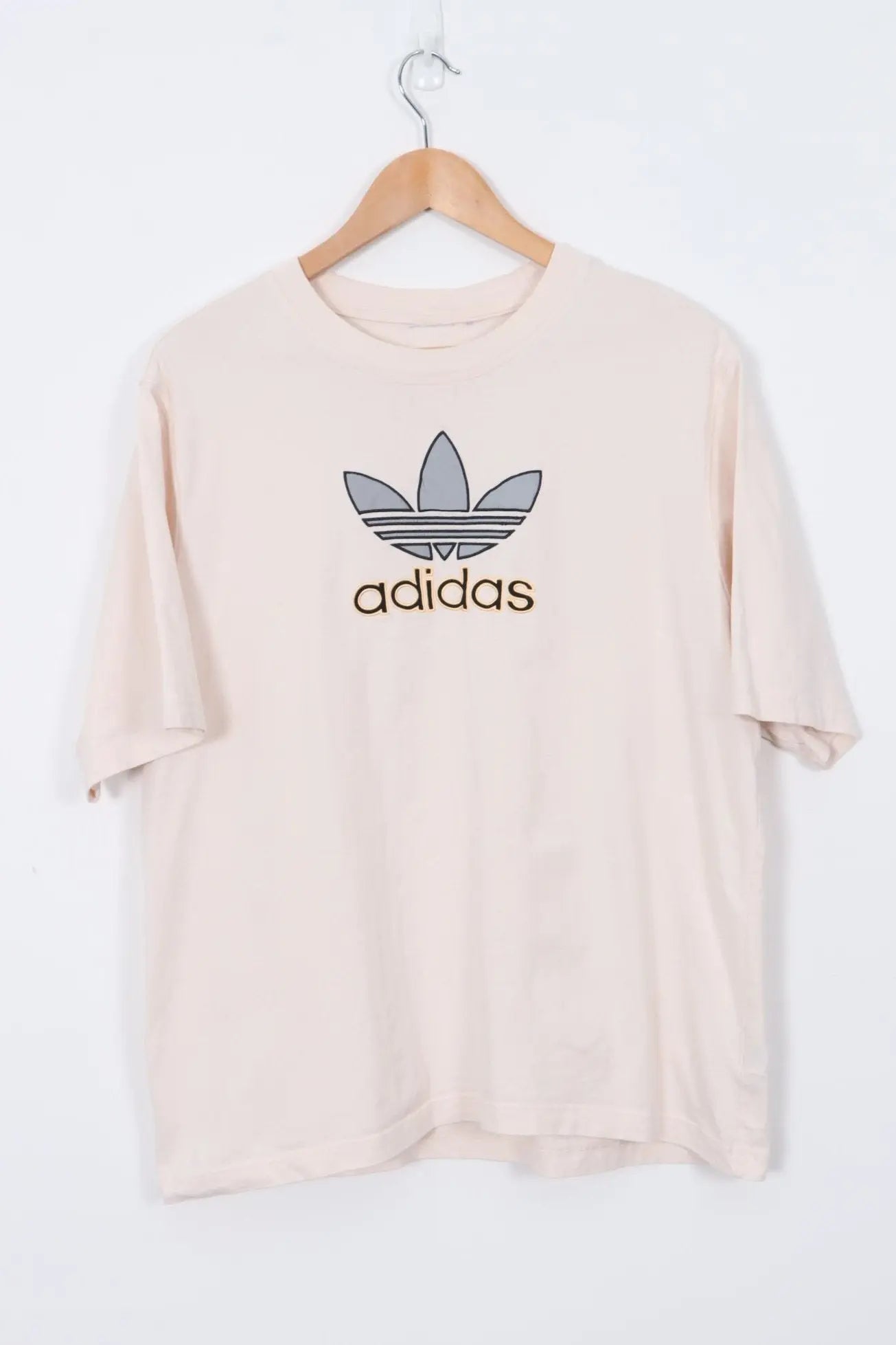 ADIDAS Originals Reflective Trefoil Logo Tee (L) – Vintage Sole