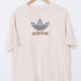 ADIDAS Originals Reflective 4D Embroidered Cush Tee (L)